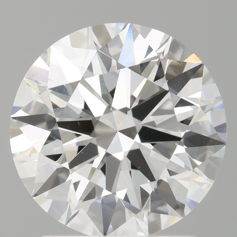 2.10 Carat Round Shaped, Ideal Cut, E Color, VS1 Clarity, IGI Certified Lab Grown Diamond