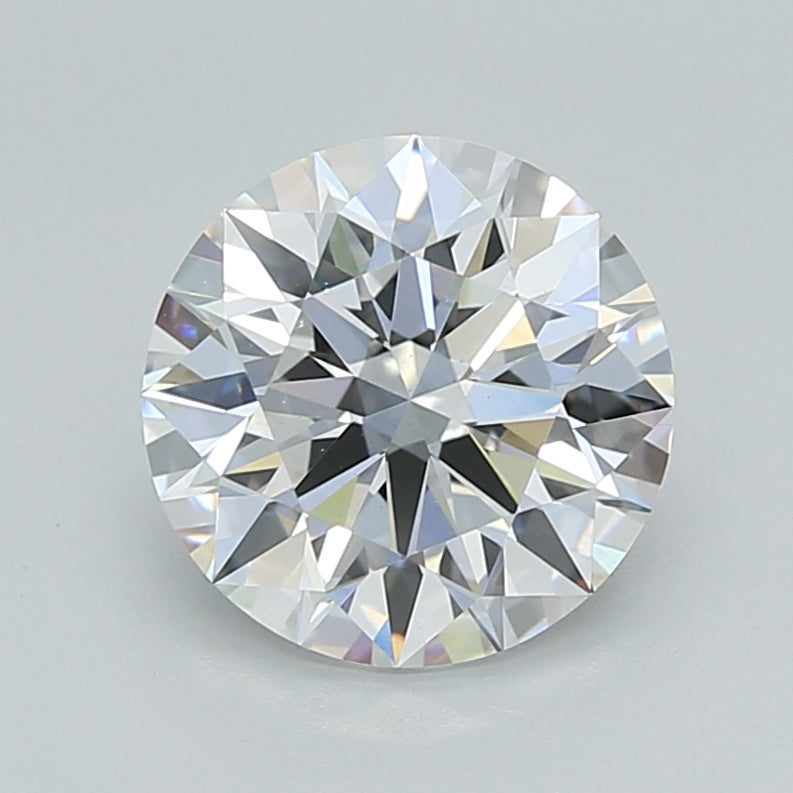 2.05 Carat Round Shaped, Ideal Cut, E Color, VS1 Clarity, IGI Certified Lab Grown Diamond