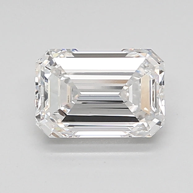 2.04 Carat Emerald Shaped, Ideal Cut, E Color, VS1 Clarity, IGI Certified Lab Grown Diamond