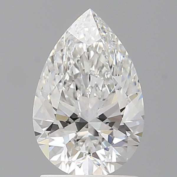 1.59 Carat Pear Shaped, Ideal Cut, E Color, VVS2 Clarity, IGI Certified Lab Grown Diamond