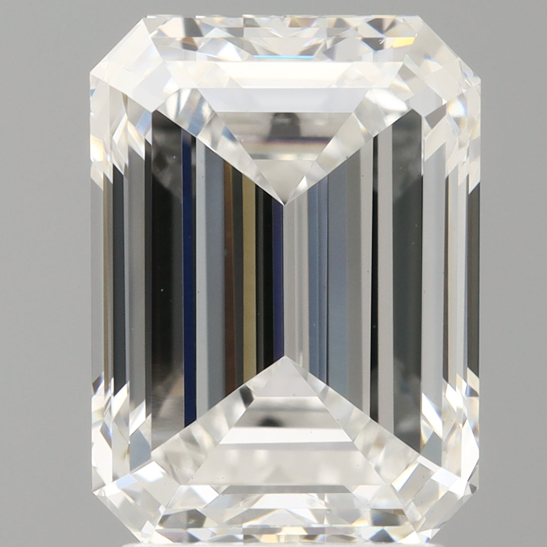 3.00 Carat Emerald Shaped, Excellent Cut, D Color, VS1 Clarity, IGI Certified Lab Grown Diamond