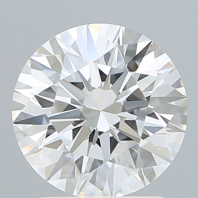 2.10 Carat Round Shaped, Excellent Cut, D Color, VVS2 Clarity, IGI Certified Lab Grown Diamond