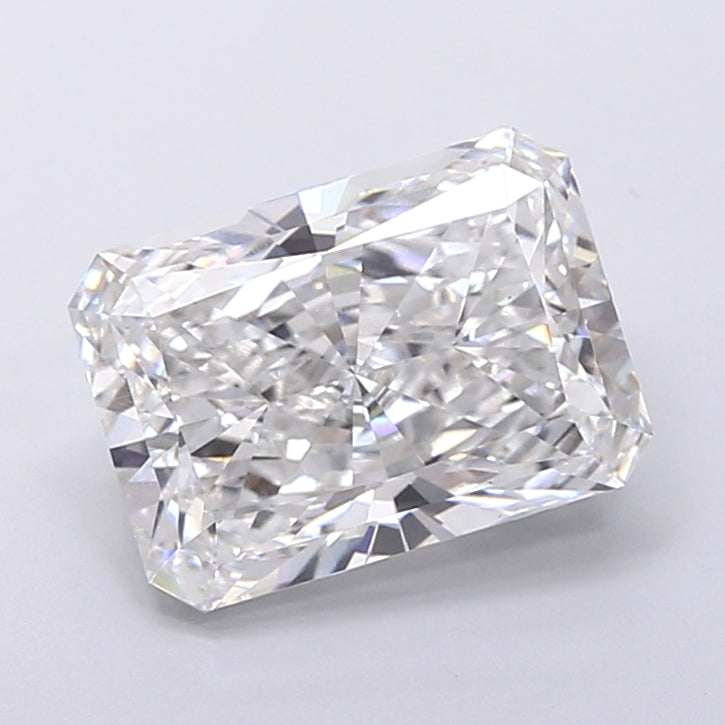 4.59 Carat Radiant Shaped, Very Good Cut, E Color, VS1 Clarity, IGI Certified Lab Grown Diamond