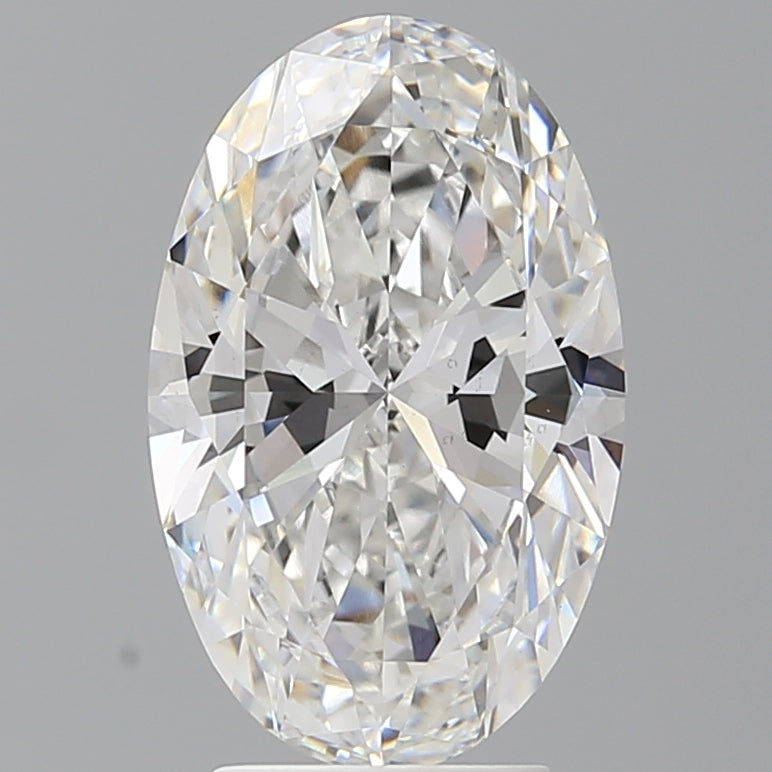 3.58 Carat Oval Shaped, Ideal Cut, E Color, VS1 Clarity, IGI Certified Lab Grown Diamond