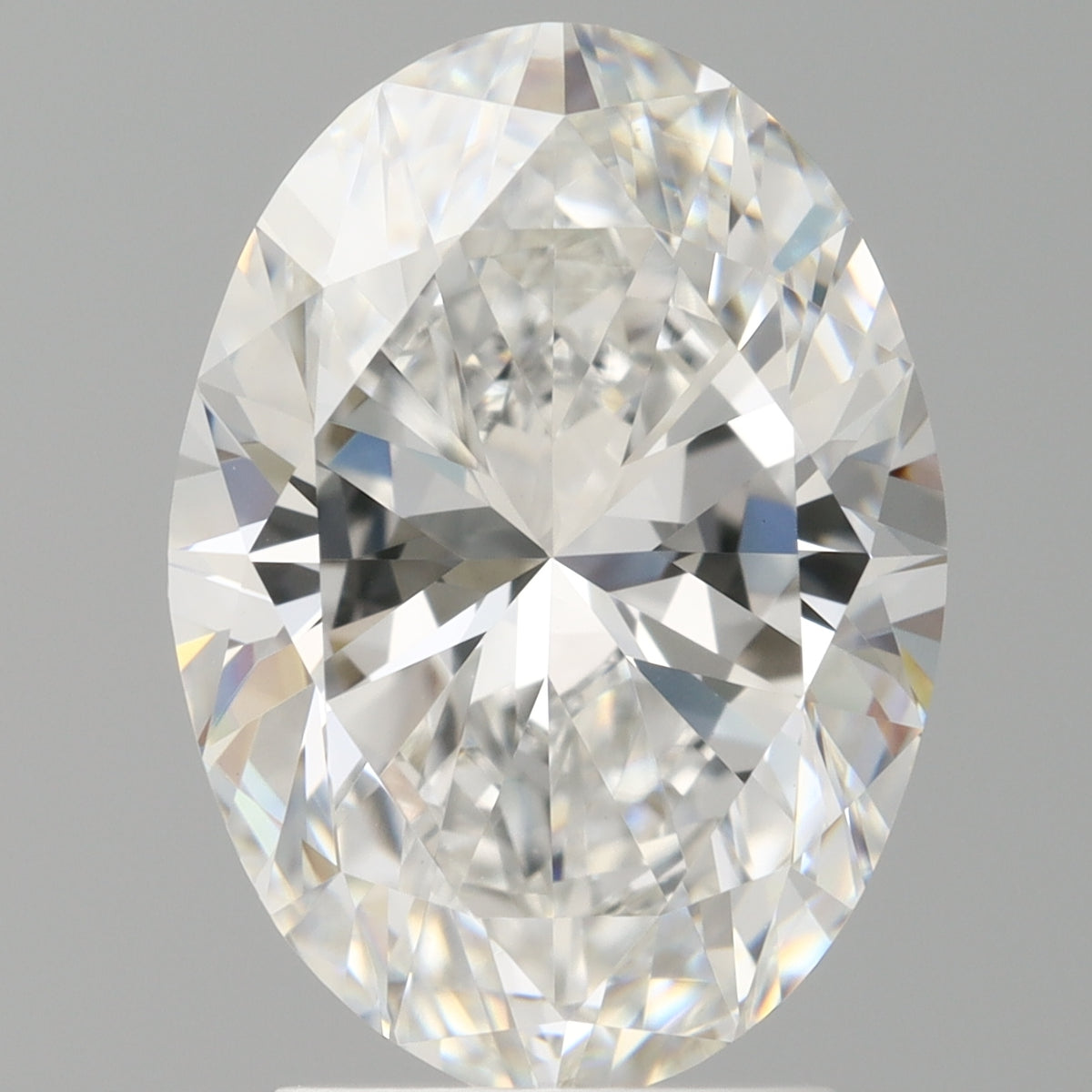 3.00 Carat Oval Shaped, Ideal Cut, E Color, VVS2 Clarity, IGI Certified Lab Grown Diamond