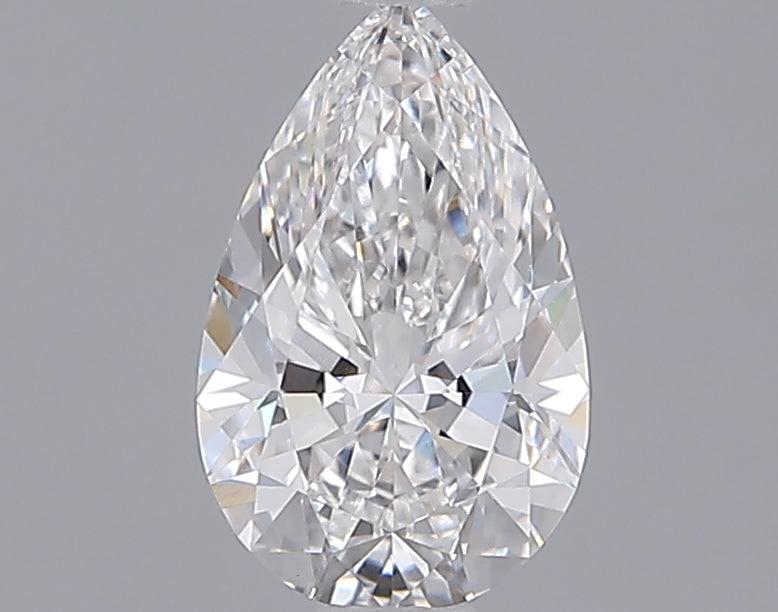1.06 Carat Pear Shaped, Ideal Cut, D Color, VVS2 Clarity, IGI Certified Lab Grown Diamond