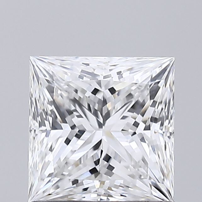 1.01 Carat Princess Shaped, Ideal Cut, E Color, VVS1 Clarity, IGI Certified Lab Grown Diamond