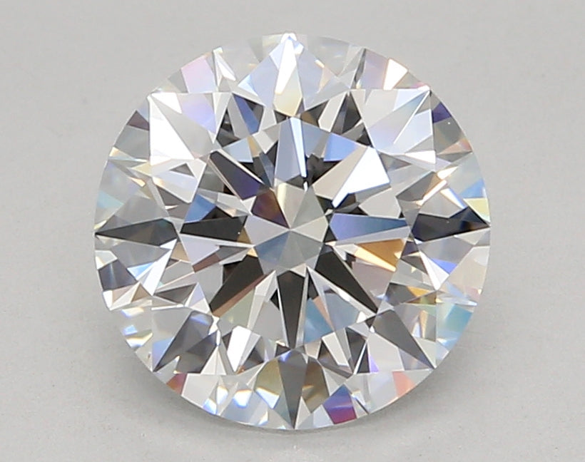 3.05 Carat Round Shaped, Ideal Cut, D Color, VVS1 Clarity, IGI Certified Lab Grown Diamond