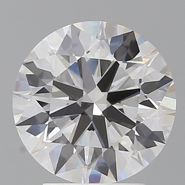 3.09 Carat Round Shaped, Ideal Cut, F Color, VVS2 Clarity, IGI Certified Lab Grown Diamond