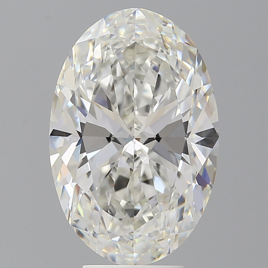 6.08 Carat Oval Shaped, Ideal Cut, F Color, VVS2 Clarity, IGI Certified Lab Grown Diamond