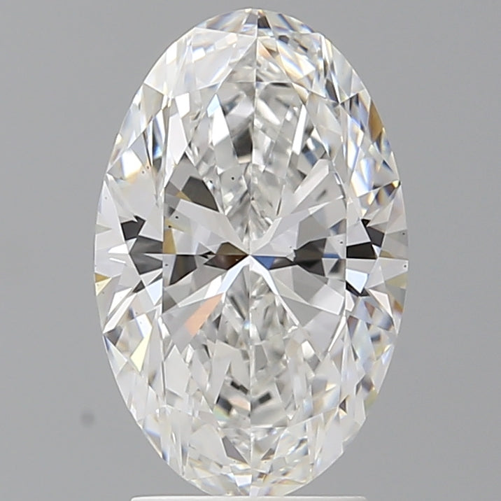 3.09 Carat Oval Shaped, Ideal Cut, E Color, VS2 Clarity, IGI Certified Lab Grown Diamond
