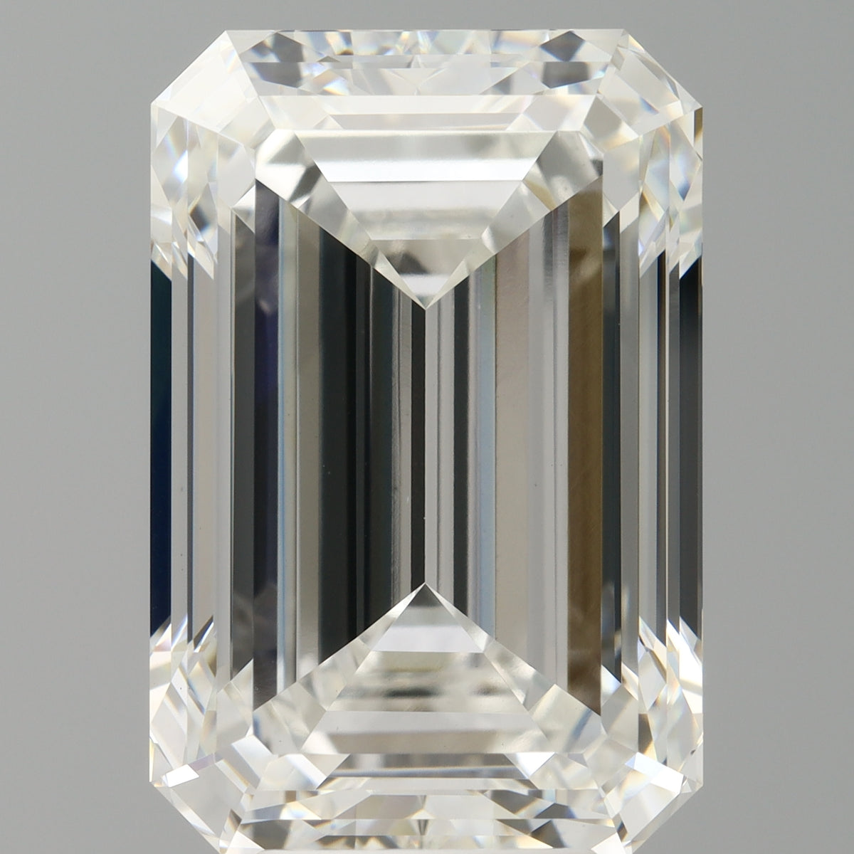 8.50 Carat Emerald Shaped, Ideal Cut, F Color, VVS2 Clarity, IGI Certified Lab Grown Diamond