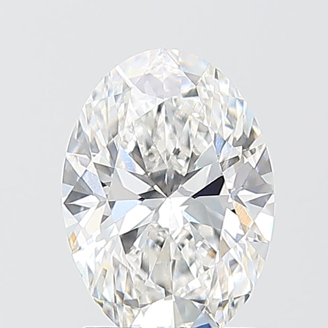 1.51 Carat Oval Shaped, Ideal Cut, E Color, VVS2 Clarity, IGI Certified Lab Grown Diamond
