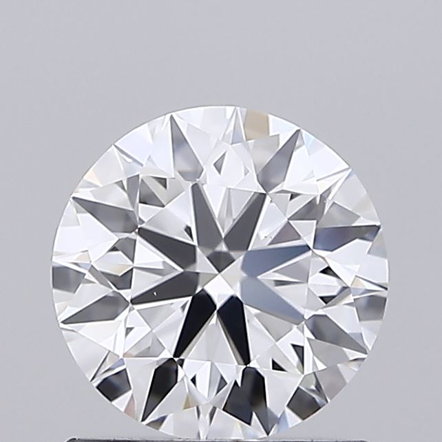 1.04 Carat Round Shaped, Ideal Cut, D Color, VVS2 Clarity, IGI Certified Lab Grown Diamond