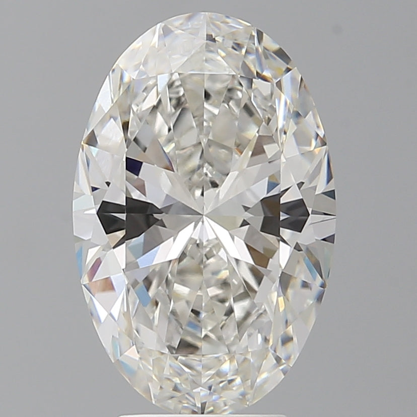 4.60 Carat Oval Shaped, Ideal Cut, F Color, VVS2 Clarity, IGI Certified Lab Grown Diamond