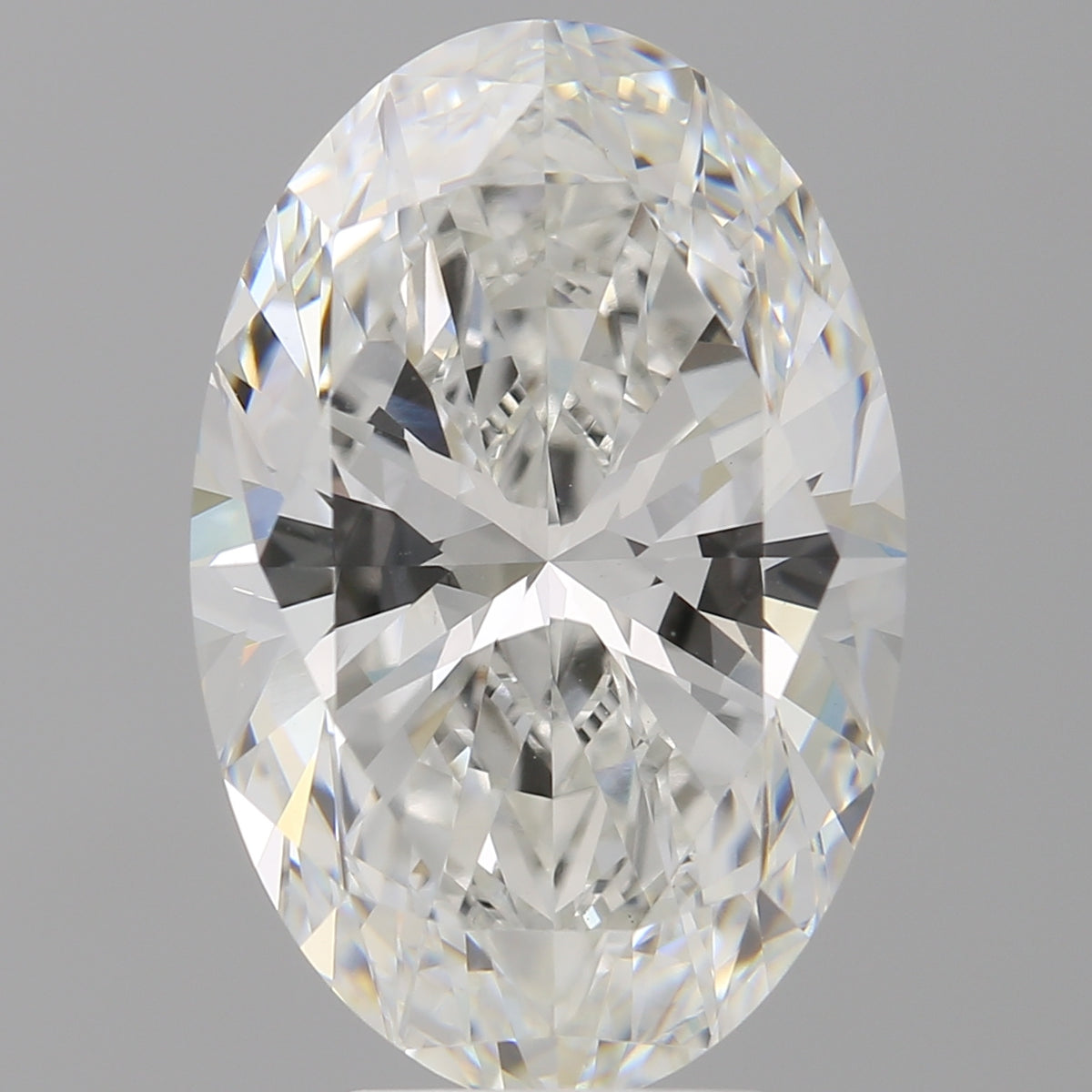 6.07 Carat Oval Shaped, Ideal Cut, F Color, VVS2 Clarity, IGI Certified Lab Grown Diamond