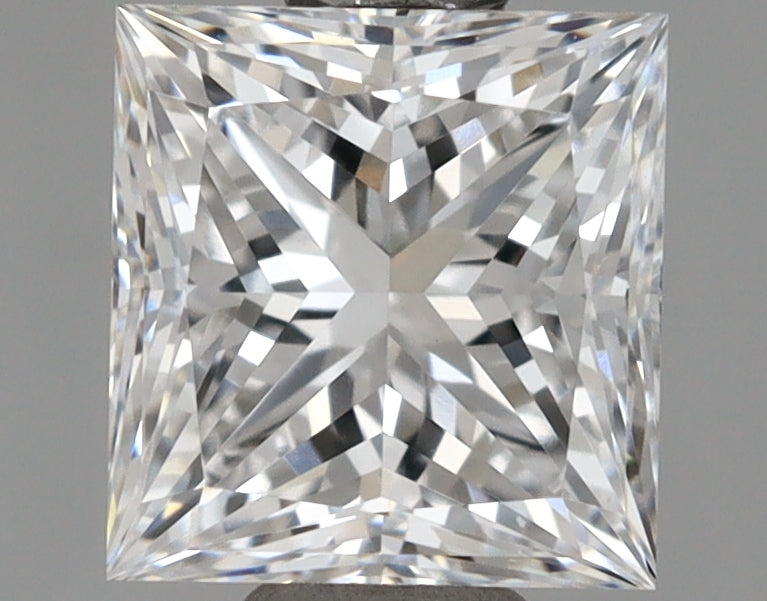 1.05 Carat Princess Shaped, Excellent Cut, D Color, VVS1 Clarity, IGI Certified Lab Grown Diamond