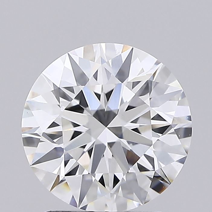2.18 Carat Round Shaped, Ideal Cut, E Color, VVS2 Clarity, IGI Certified Lab Grown Diamond