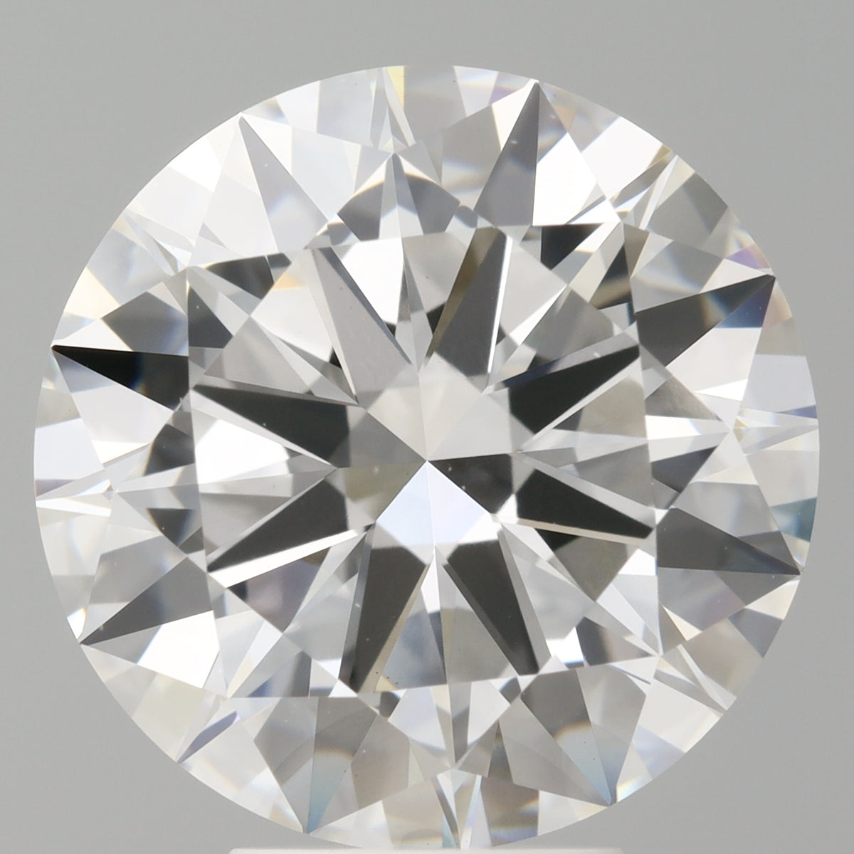 6.00 Carat Round Shaped, Excellent Cut, F Color, VVS2 Clarity, IGI Certified Lab Grown Diamond