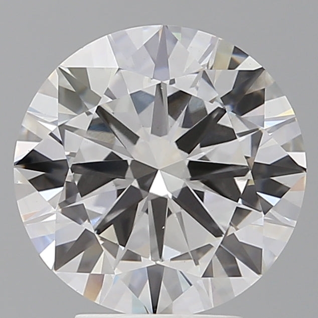 4.00 Carat Round Shaped, Excellent Cut, E Color, VS1 Clarity, IGI Certified Lab Grown Diamond