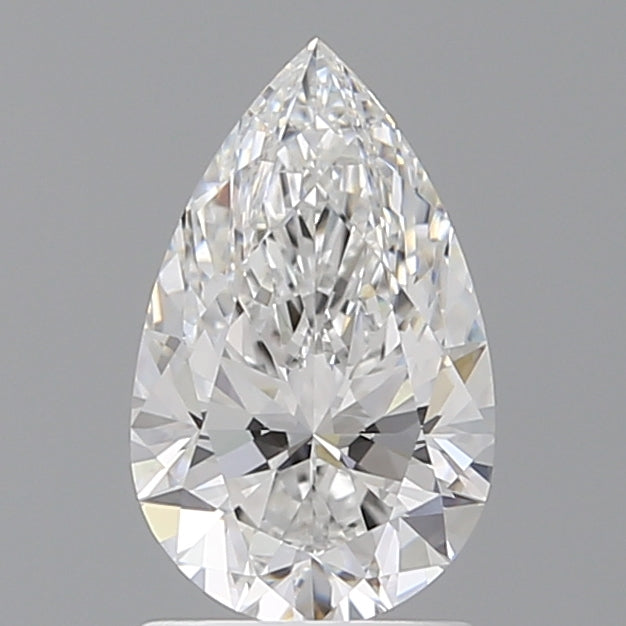 1.59 Carat Pear Shaped, Ideal Cut, D Color, VVS2 Clarity, IGI Certified Lab Grown Diamond