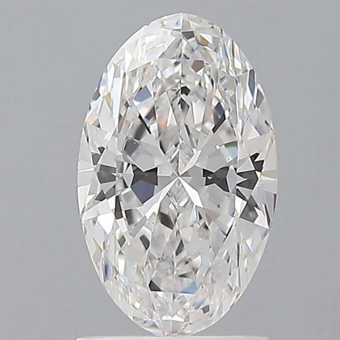 1.56 Carat Oval Shaped, Ideal Cut, D Color, VS1 Clarity, IGI Certified Lab Grown Diamond