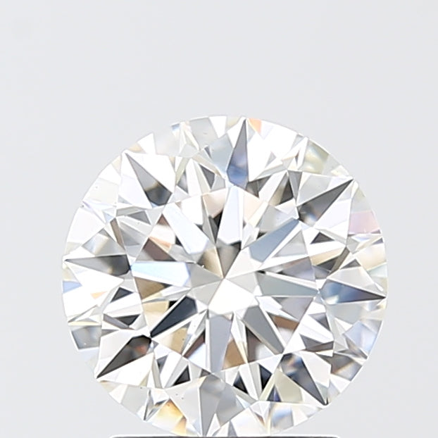 2.10 Carat Round Shaped, Ideal Cut, F Color, VS1 Clarity, IGI Certified Lab Grown Diamond