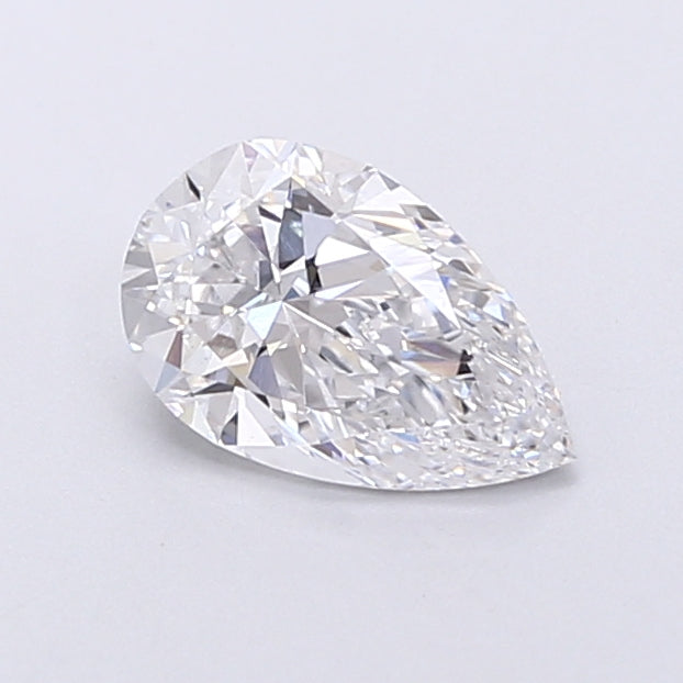 0.97 Carat Pear Shaped, Very Good Cut, D Color, VS1 Clarity, IGI Certified Lab Grown Diamond