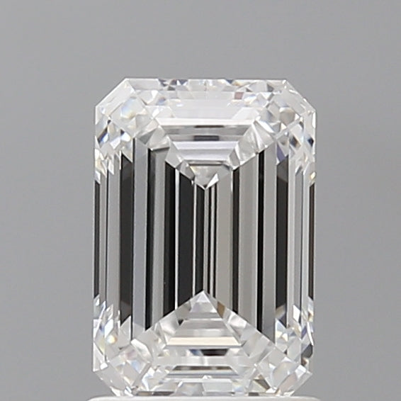 1.60 Carat Emerald Shaped, Ideal Cut, D Color, VVS1 Clarity, IGI Certified Lab Grown Diamond