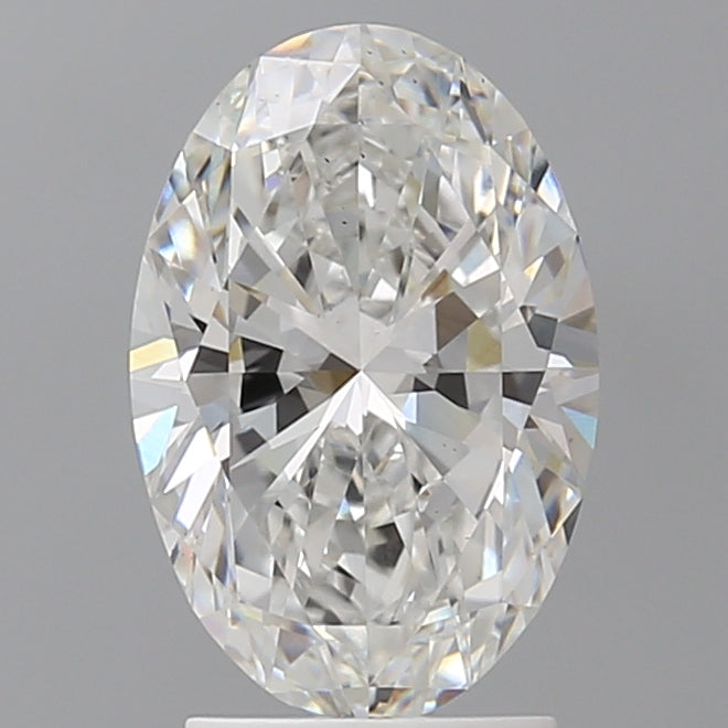 2.57 Carat Oval Shaped, Ideal Cut, E Color, VS2 Clarity, IGI Certified Lab Grown Diamond