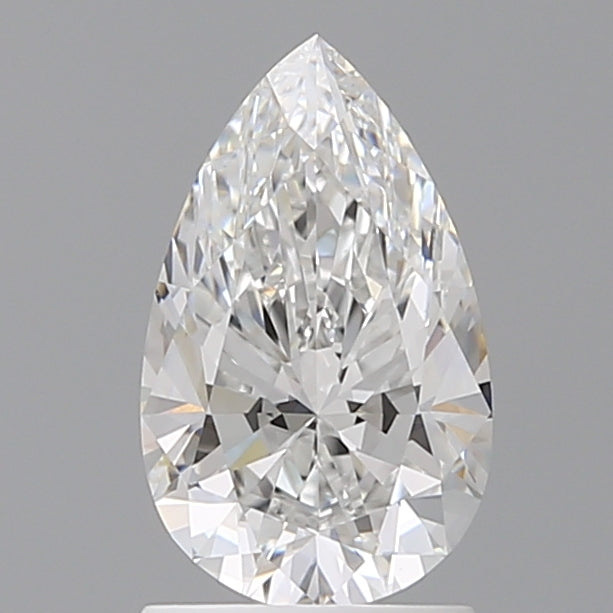 1.52 Carat Pear Shaped, Ideal Cut, E Color, VVS2 Clarity, IGI Certified Lab Grown Diamond