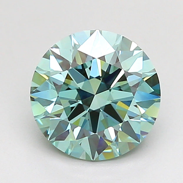 1.51 Carat Round Shaped, Ideal Cut, VS1 Clarity, IGI Certified Lab Grown Diamond