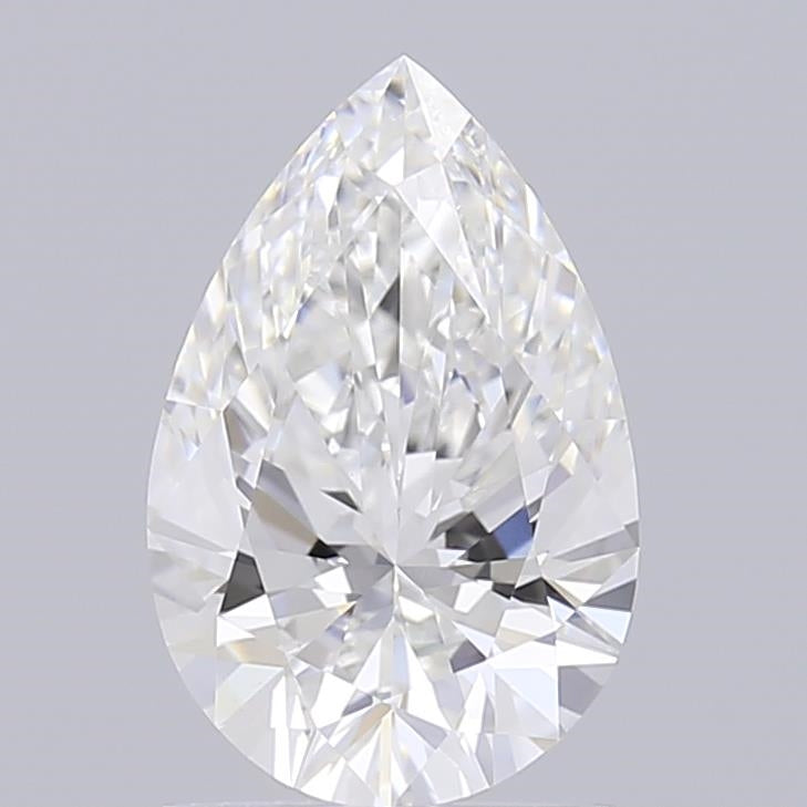 1.51 Carat Pear Shaped, Ideal Cut, D Color, VVS2 Clarity, IGI Certified Lab Grown Diamond