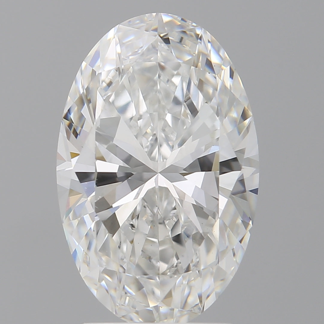 3.01 Carat Oval Shaped, Ideal Cut, F Color, VS1 Clarity, IGI Certified Lab Grown Diamond
