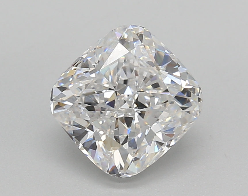 2.01 Carat Cushion Shaped, Very Good Cut, D Color, VS1 Clarity, IGI Certified Lab Grown Diamond
