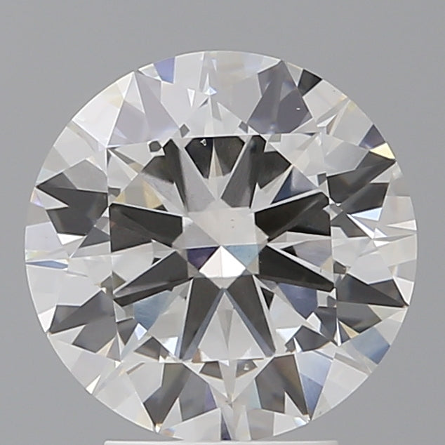 3.53 Carat Round Shaped, Excellent Cut, F Color, VS1 Clarity, IGI Certified Lab Grown Diamond