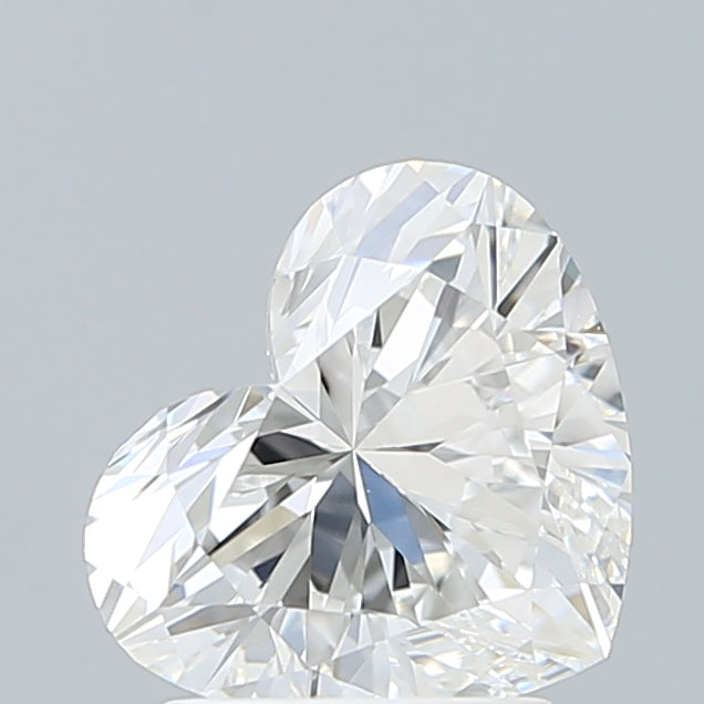 2.07 Carat Heart Shaped, Ideal Cut, E Color, VVS2 Clarity, IGI Certified Lab Grown Diamond
