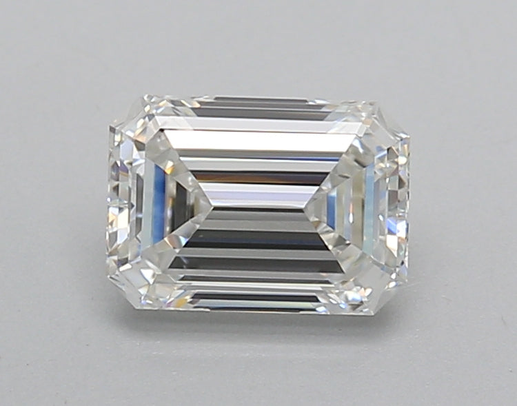 1.02 Carat Emerald Shaped, Very Good Cut, F Color, VVS1 Clarity, IGI Certified Lab Grown Diamond