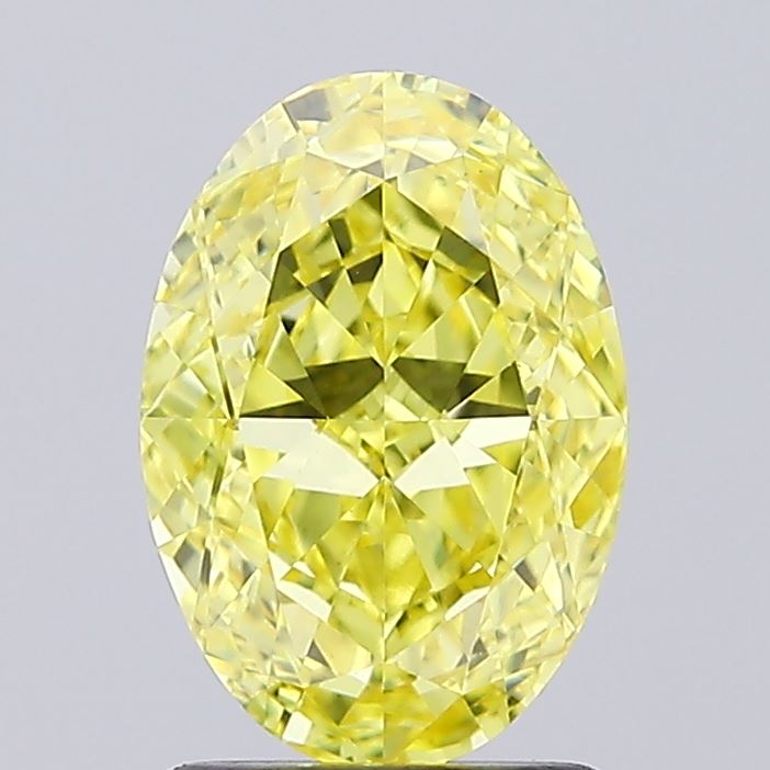 1.92 Carat Oval Shaped, Excellent Cut, VVS2 Clarity, IGI Certified Lab Grown Diamond