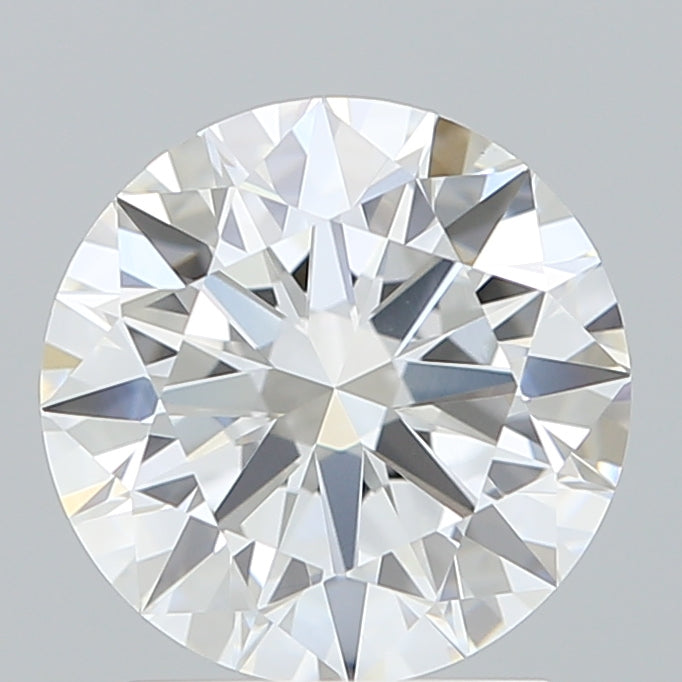 2.10 Carat Round Shaped, Excellent Cut, E Color, VVS2 Clarity, IGI Certified Lab Grown Diamond