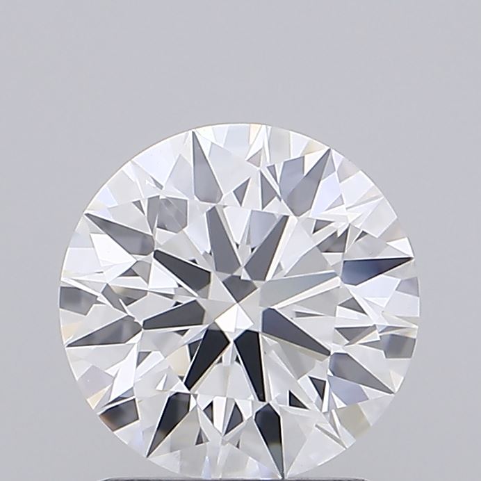 1.55 Carat Round Shaped, Ideal Cut, D Color, VS1 Clarity, IGI Certified Lab Grown Diamond