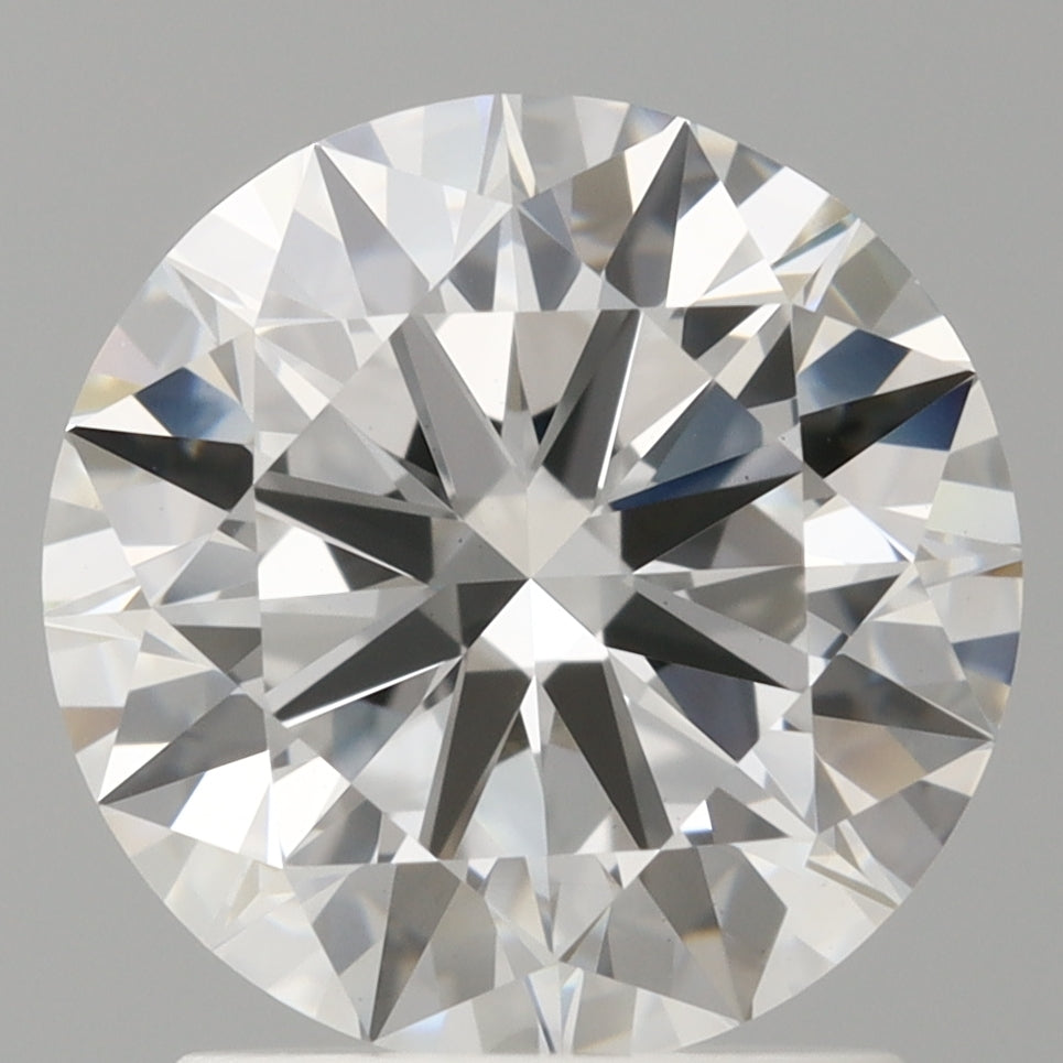 1.91 Carat Round Shaped, Excellent Cut, E Color, VVS2 Clarity, IGI Certified Lab Grown Diamond