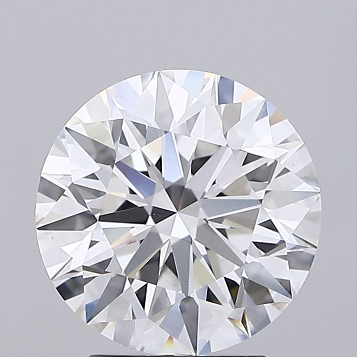 3.18 Carat Round Shaped, Ideal Cut, E Color, VS1 Clarity, IGI Certified Lab Grown Diamond