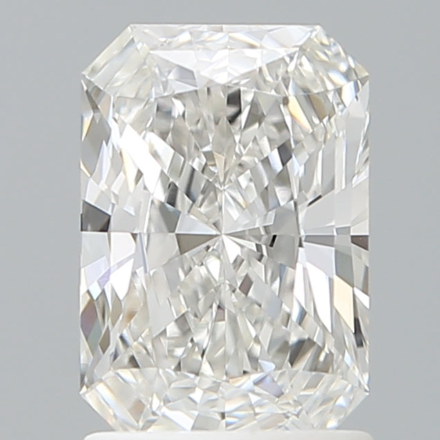 1.50 Carat Radiant Shaped, Very Good Cut, F Color, VVS1 Clarity, IGI Certified Lab Grown Diamond