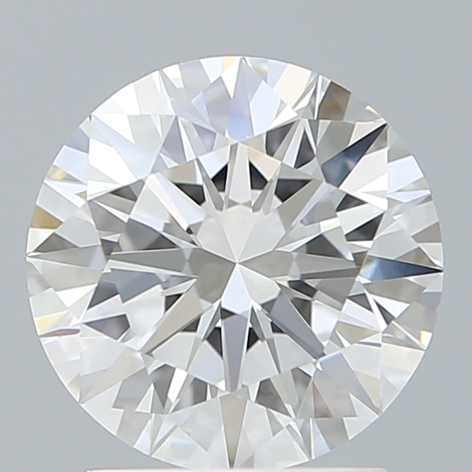 2.07 Carat Round Shaped, Ideal Cut, D Color, VVS2 Clarity, IGI Certified Lab Grown Diamond