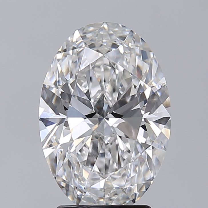 3.02 Carat Oval Shaped, Excellent Cut, E Color, VVS2 Clarity, IGI Certified Lab Grown Diamond