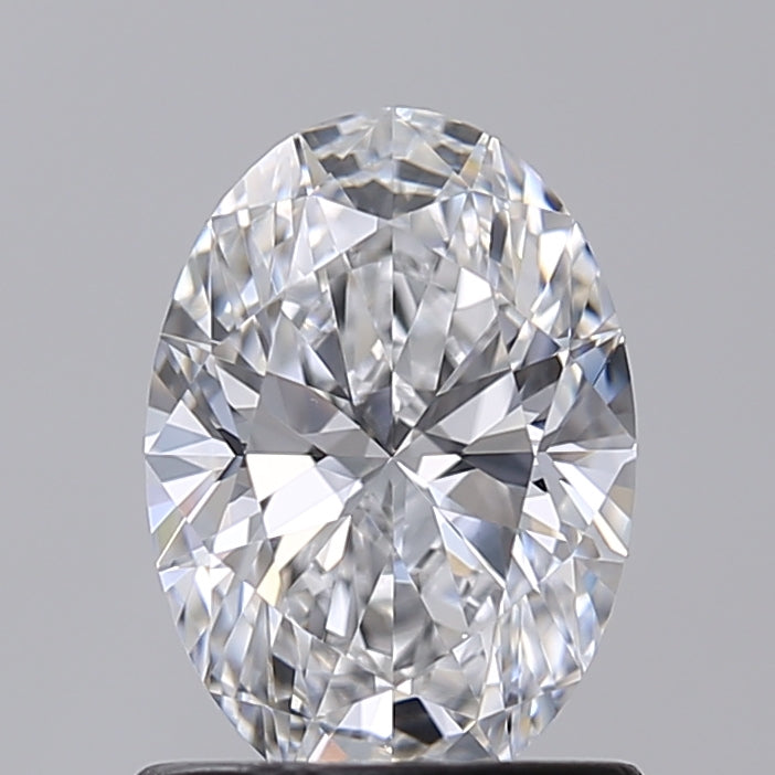 1.02 Carat Oval Shaped, Ideal Cut, D Color, VVS1 Clarity, IGI Certified Lab Grown Diamond