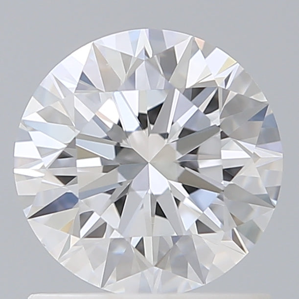 1.12 Carat Round Shaped, Ideal Cut, D Color, VS1 Clarity, IGI Certified Lab Grown Diamond
