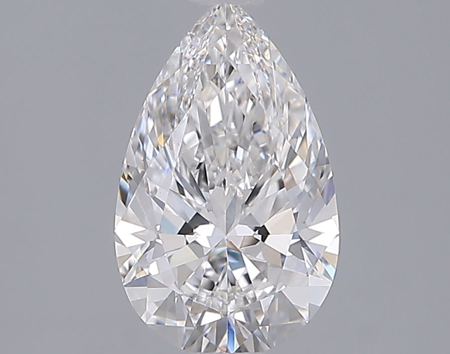 1.55 Carat Pear Shaped, Ideal Cut, E Color, VVS2 Clarity, IGI Certified Lab Grown Diamond