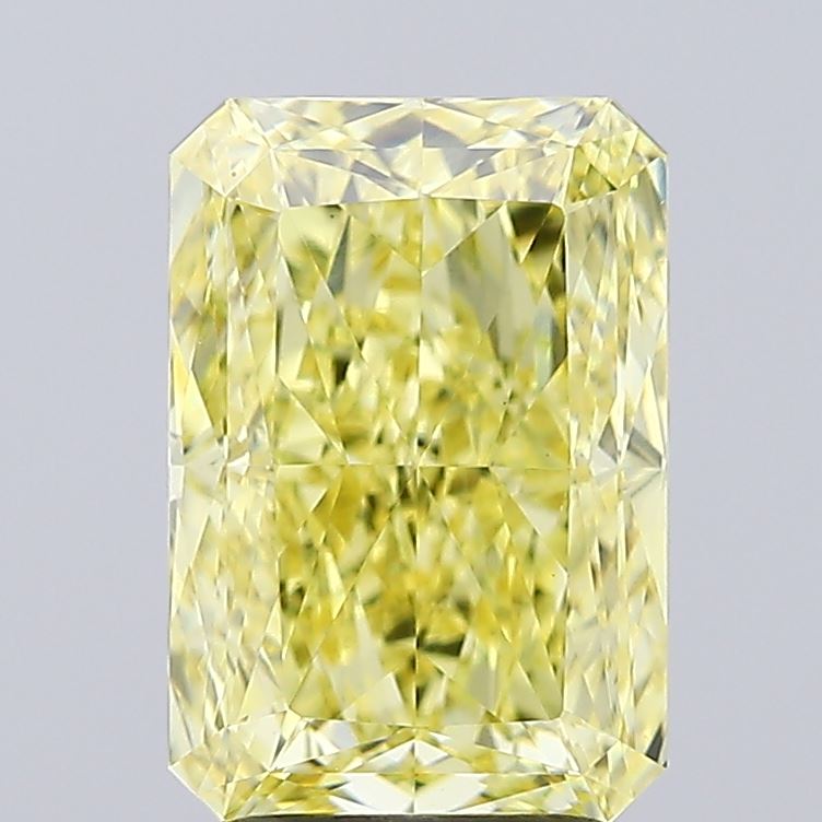 3.08 Carat Radiant Shaped, Ideal Cut, VS1 Clarity, IGI Certified Lab Grown Diamond